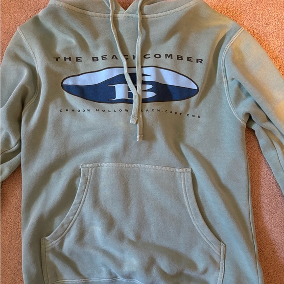 Cape Cod Beachcomber Oval-B Hooded Sweatshirt - Picture 2 of 4